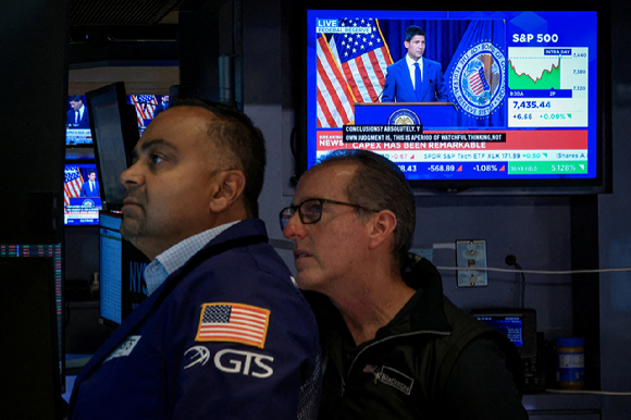 미국 뉴욕증권거래소(NYSE). [사진=REUTERS/연합뉴]