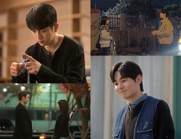 '미지의 서울' 박진영-류경수 스틸. [사진=tvN]