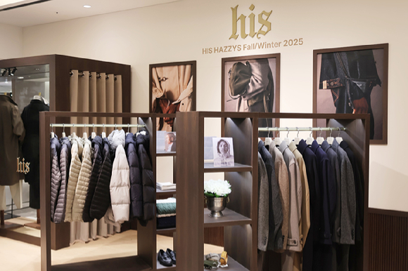 LF의 히스 헤지스는 오는 18일까지 신세계백화점 강남점에서 팝업스토어를 개최한다. [사진=LF]