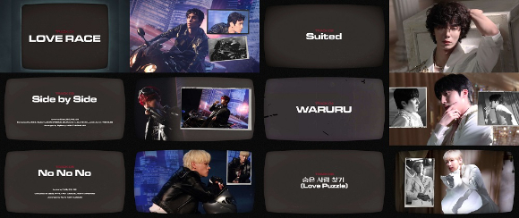 SF9 새 앨범 하이라이트 메들리 영상 [사진=FNC엔터테인먼트]