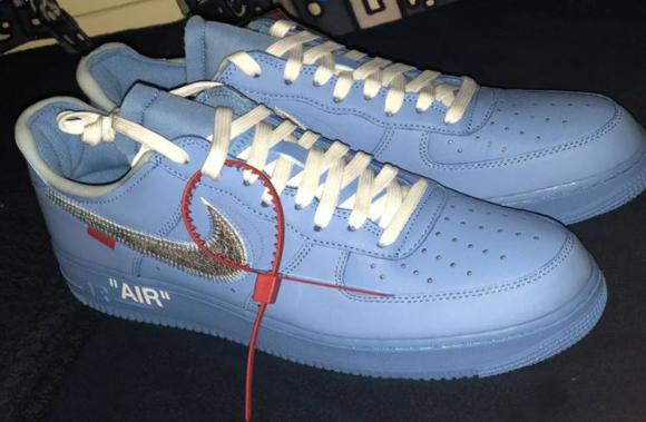Nike X Off-White Air Force 1 [사진=Chicago's Museum of Contemporary Art]