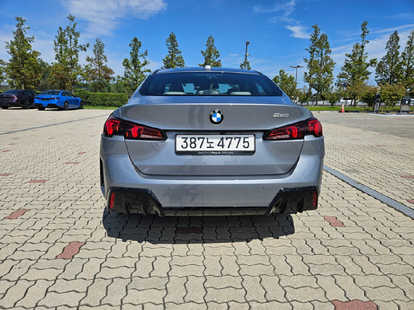 BMW 220 그란 쿠페 M 스포츠 패키지. [사진=홍성효 기자]