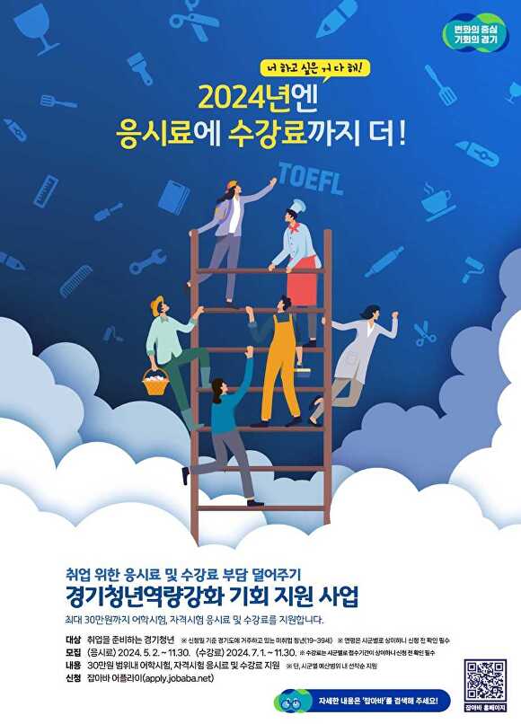 경기청년 역량강화 기회지원 사업 홍보 웹 포스터 [사진=가평군]