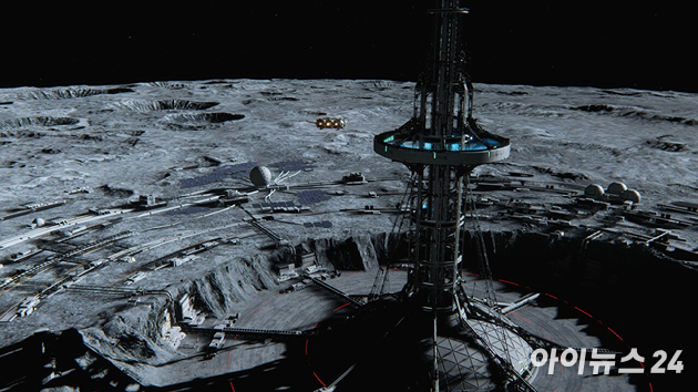 캡콤 '프래그마타' 게임 플레이 화면. [사진=박정민 기자]