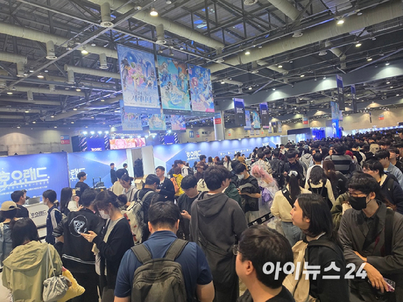 호요랜드 2026 관람객들이 전시장에 입장하고 있다. [사진=곽민구 기자]