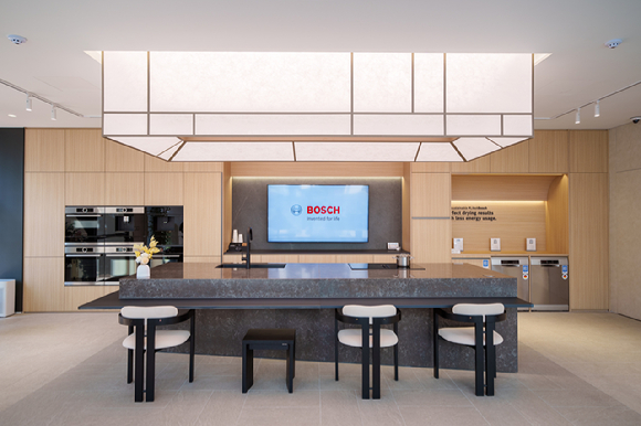 서울 강남 논현로에 오픈한 보쉬 프리미엄 빌트인 쇼룸 전경. [사진=보쉬]