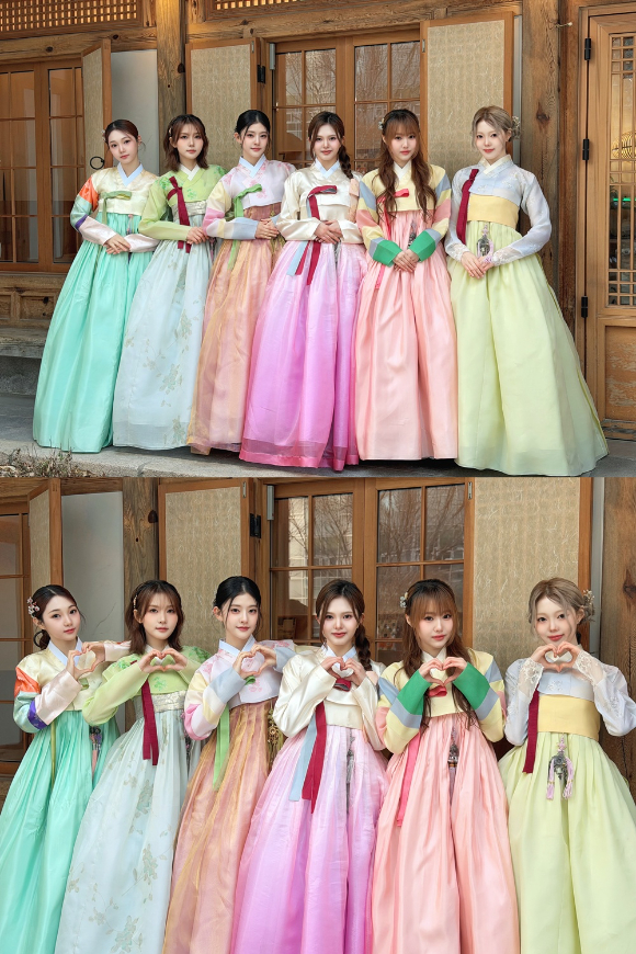 '데뷔 후 첫 설' 키라스, 사랑스러운 한복 맵시 "따뜻한 설 되길"