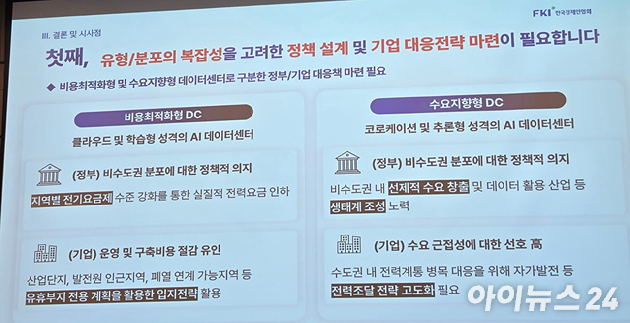 29일 서울 여의도 FKI타워에서 열린 'AI 시대, 데이터센터의 현재와 미래' 세미나에서 전문가들이 토론을 하고 있다. [사진=황세웅 기자]