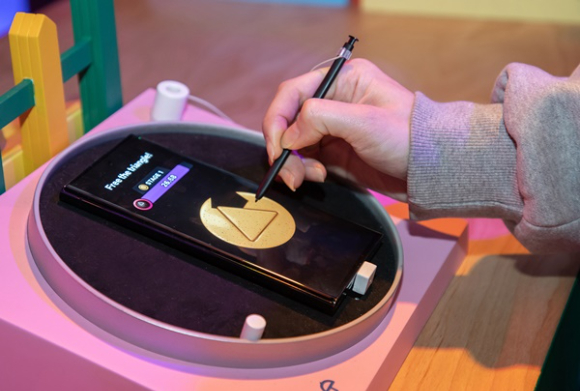 미국 로스앤젤레스에 개장한 넷플릭스 '오징어 게임: 더 트라이얼' 체험관. [사진=권용삼 기자]