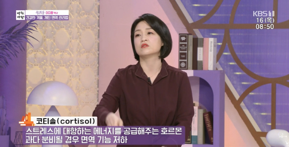 '아침마당'에 이지향 약사가 출연했다. [사진=KBS 방송화면 캡처]