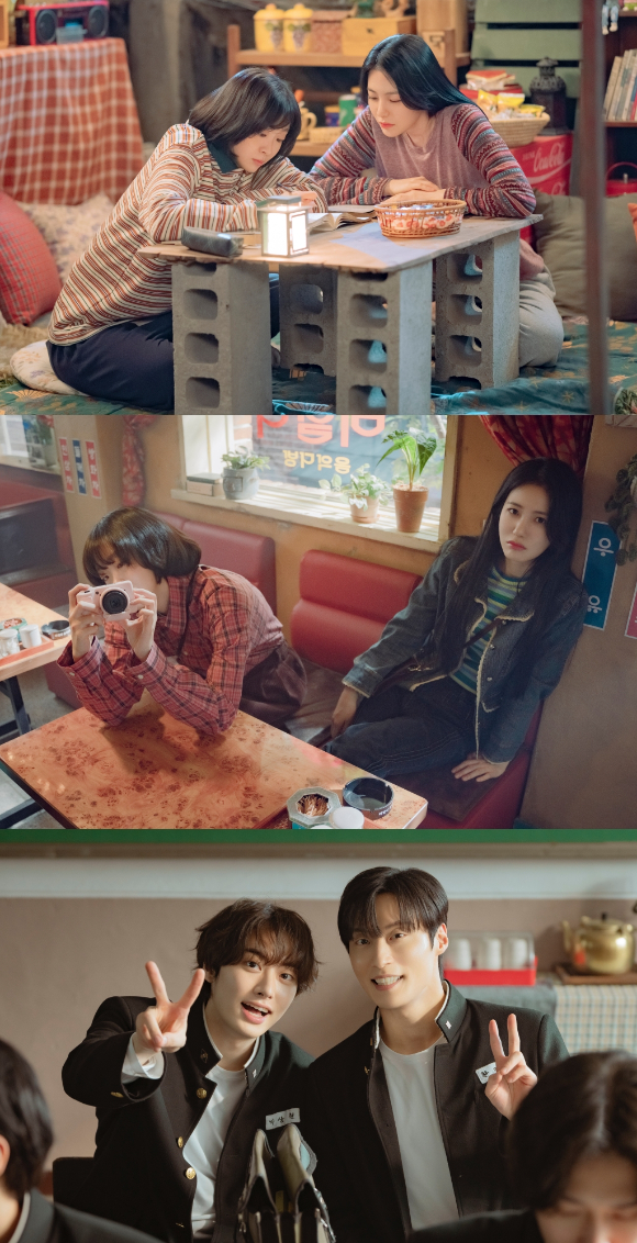 '백번의 추억' 배우들이 현실 케미를 전했다. [사진=SLL]