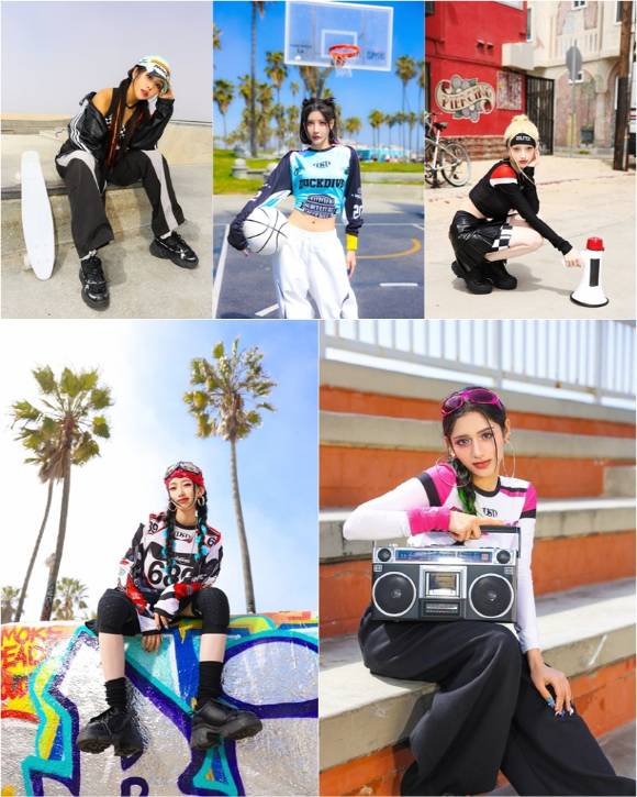 엑신 새 싱글앨범 'RRRUN' 단체 콘셉트 포토. [사진=비바이엔터테인먼트]