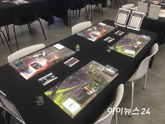 쳉란 차이 총괄 프로듀서가 18일 미디어 쇼케이스에서 '리프트바운드'를 소개하고 있다. [사진=문영수 기자]