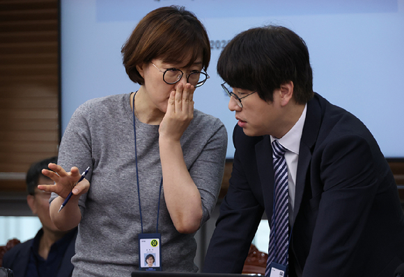 박정훈 국민의힘 의원이 지난 2024년 10월 15일 오전 국회에서 열린 과학기술정보방송통신위원회의 국정감사에서 질의를 하고 있다. [사진=곽영래 기자]