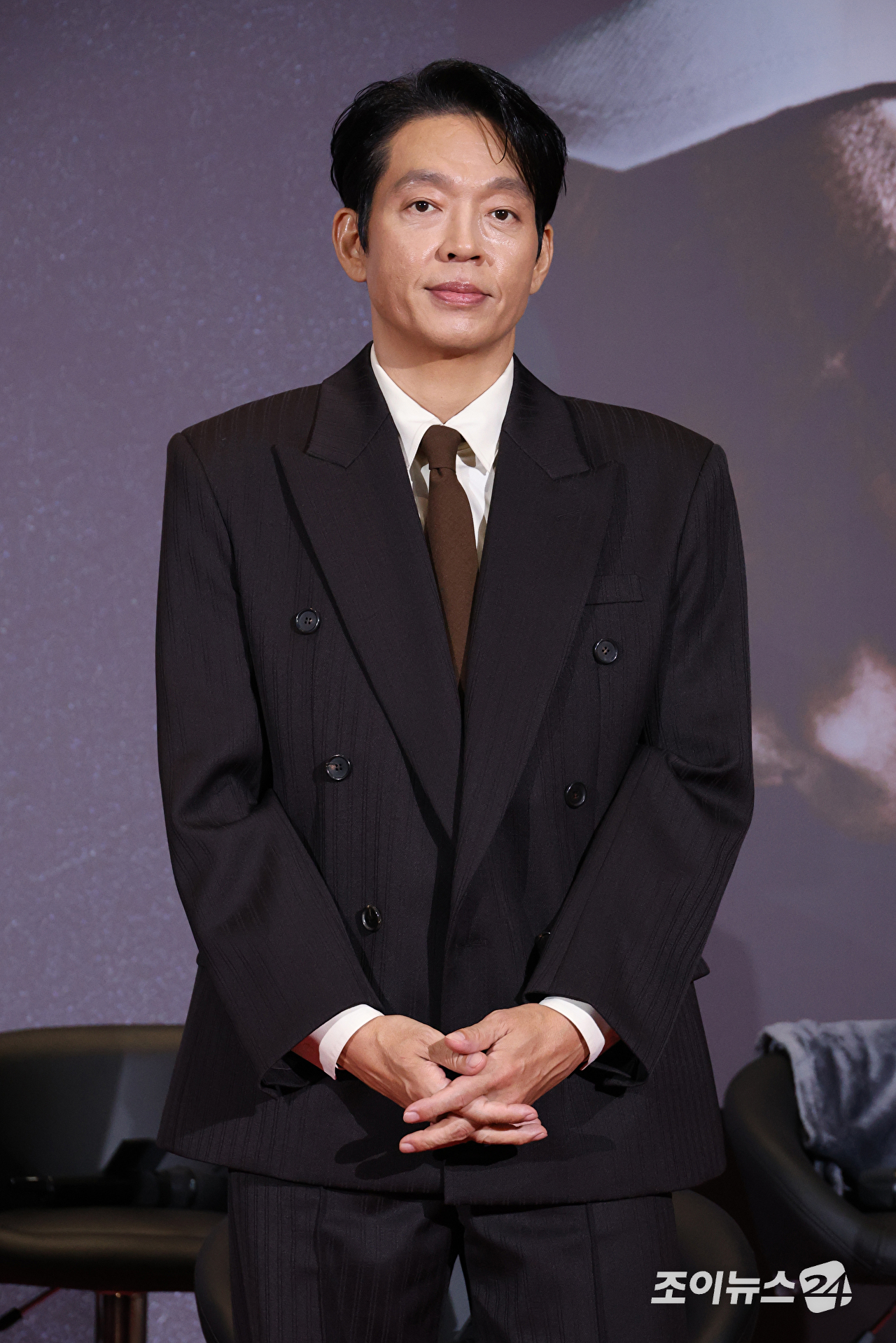 배우 박지환이 31일 서울 강남구 삼성동 메가박스 코엑스점에서 진행된 영화 '암살자(들)'(감독 허진호) 쇼케이스에 참석하고 있다. [사진=문수지 기자]