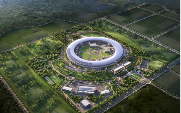 다목적방사광가속기 조감도. [사진=과기정통부]