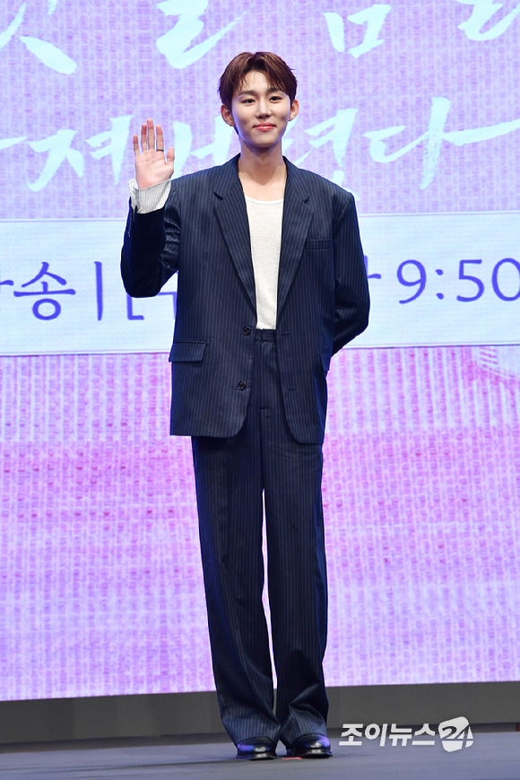 배우 서범준이 11일 오후 서울 구로구 신도림동 더세인트에서 진행된 KBS2 새 수목드라마 '남주의 첫날밤을 가져버렸다' 제작발표회에 참석해 포즈를 취하고 있다. [사진=문수지 기자]