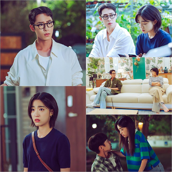 &apos;마지막 썸머&apos; 이재욱x최성은, 17년 소꿉친구의 &apos;핑크빛 모먼트&apos;