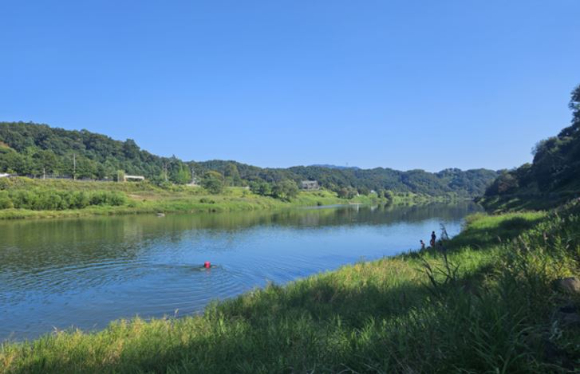 경기도 연천군 한탄강에서 중학생 7명이 물에 빠져 1명이 실종됐다. 사진은 사고 현장. [사진=경기북부소방재난본부]