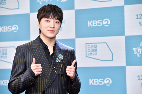 KBS드라마스페셜 '팬티의 계절' 제작발표회에 참석한 강승윤 [사진=KBS]