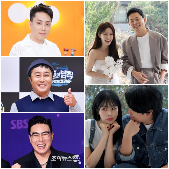 은지원·김병만·이상민·김준호-김지민·서동주 [사진=MBN, SBS, 김지민 인스타그램, 서동주 인스타그램, 조이뉴스24 DB ]