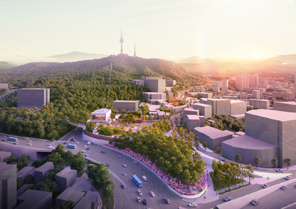 남산 곤돌라 조감도. [사진=서울시]