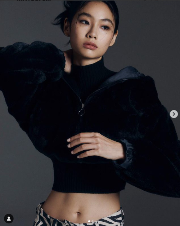 배우 정호연이 국내 인스타그램 팔로워 수 8위에 올랐다. [사진=정호연 인스타그램]