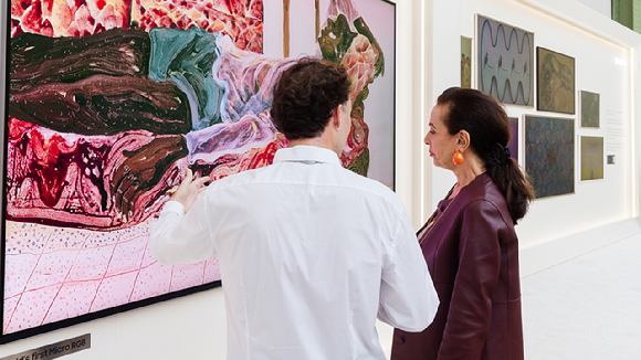 삼성전자, 아트 바젤 파리 전시존 [사진=삼성전자]