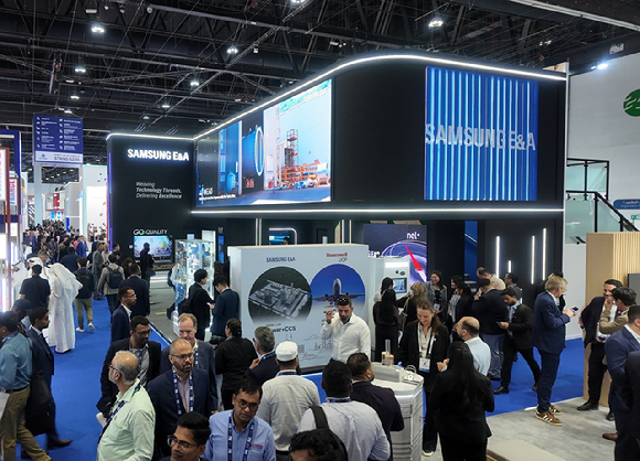 삼성E&A 아디펙 2025 부스 전경. [사진=삼성E&A]