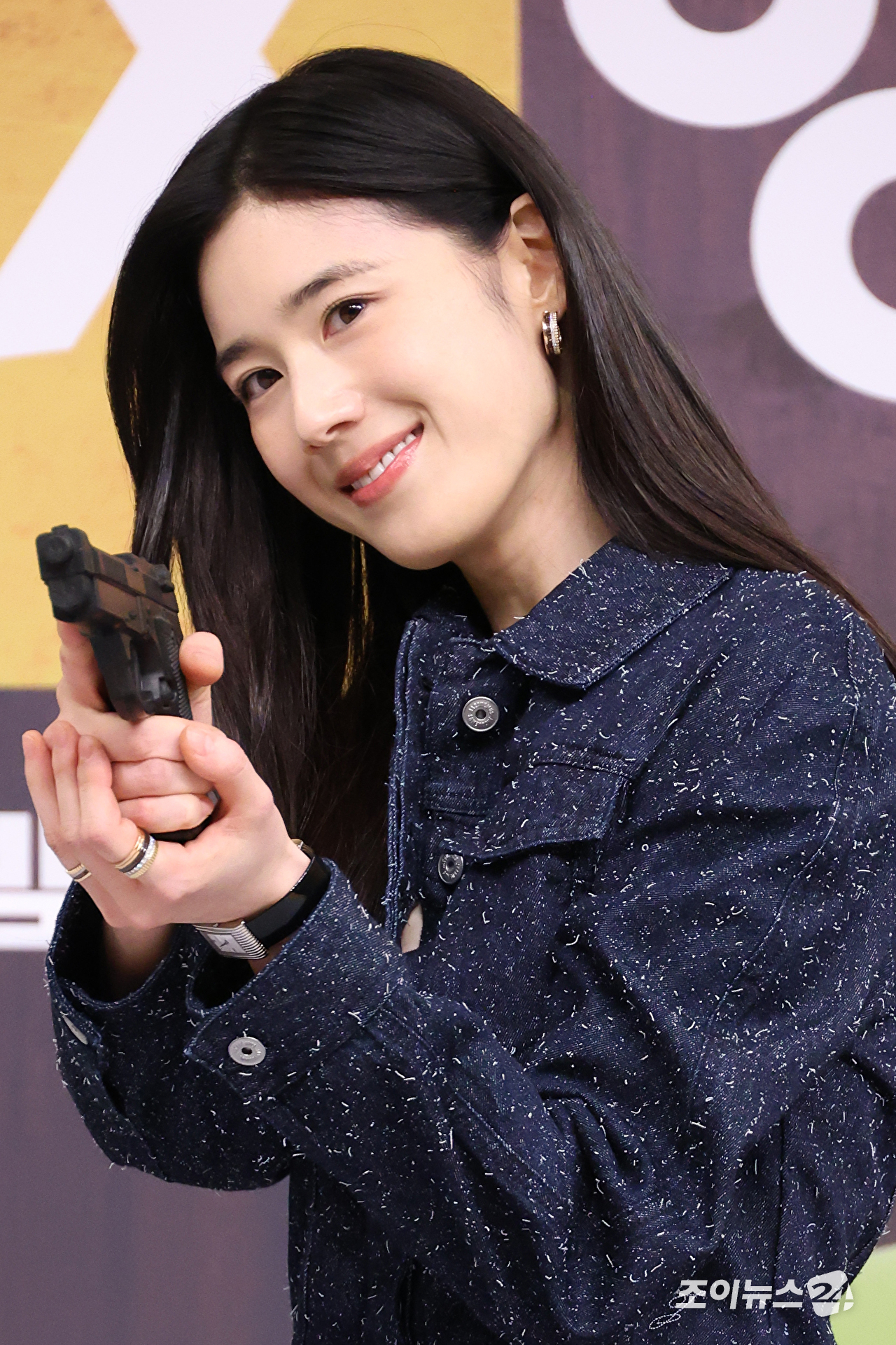 배우 정은채가 4일 오전 서울 양천구 목동 SBS에서 진행된 SBS 새 금토드라마 '재벌X형사2' 제작발표회에 참석해 포즈를 취하고 있다. [사진=문수지 기자]