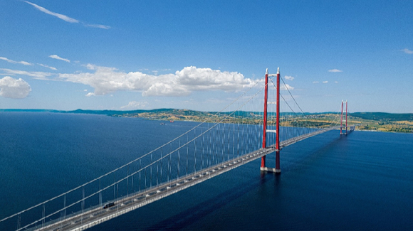 차나칼레 대교 전경. [사진=DL이앤씨]