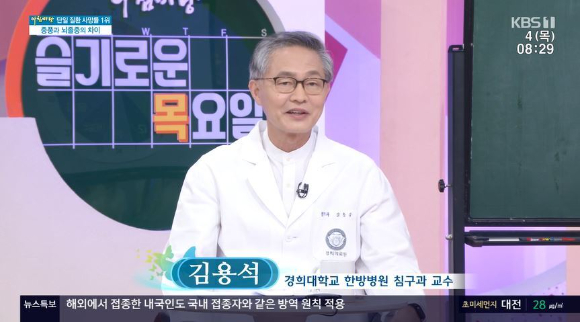 '아침마당' 김용석 경희대 한방병원 침구과 교수 [사진=KBS]