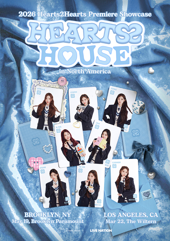 하츠투하츠 북미 쇼케이스 포스터 [사진=SM엔터테인먼트]