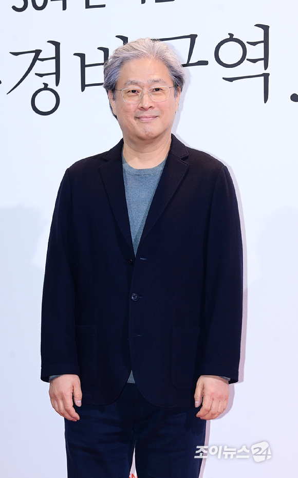 영화감독 박찬욱이 4일 오후 서울 용산구 CGV 용산아이파크몰에서 열린 영화 '공동경비구역 JSA' GV행사에 참석하고 있다. [사진=정소희 기자]
