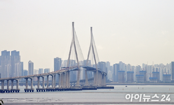 인천대교. [사진=곽영래 기자]