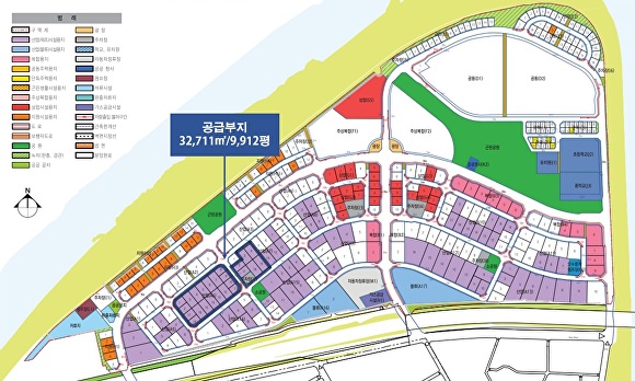 동보 신설공장 공급 부지 위치도 [사진=대구시]