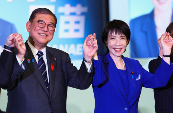 일본의 첫 여성 총리 다카이치 사나에 내각이 출범 직후부터 기록적인 지지율을 기록하고 있다. [사진=연합뉴스]