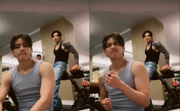 뷔 정국 [사진=뷔 SNS]