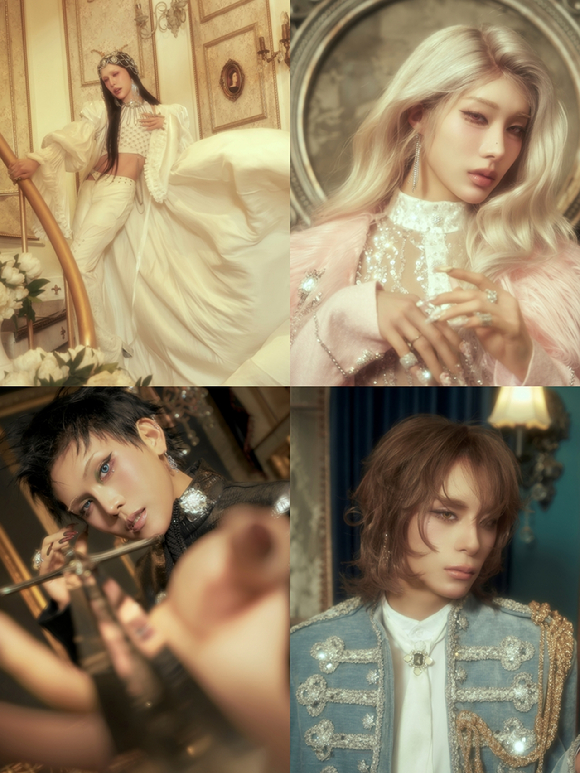 엑스러브(XLOV) 미니 2집 'I,God' 콘셉트 포토 [사진=알비더블유(RBW), WM엔터테인먼트, 257엔터테인먼트]