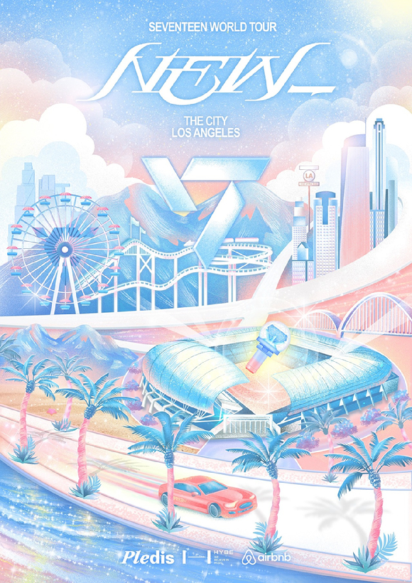 &apos;세븐틴 더 시티&apos;, 약 1년 만에 美 LA 귀환⋯규모 더 커졌다