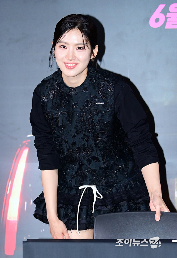배우 박주현이 29일 오후 서울 CGV 용산아이파크몰에서 열린 영화 '드라이브'(감독 박동희) 언론시사회에 참석하고 있다. [사진=정소희 기자]