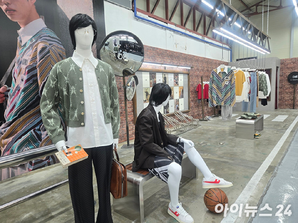 오기 팝업 스토어 전경. [사진=박은경 기자]