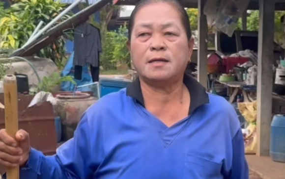 태국의 한 여성이 3년 전 실종된 남편의 유해를 집 뒤편 정화조에서 우연히 발견하는 사건이 일어났다. 사진은 남편 유골이 발견된 장소. [사진=Amarin TV]