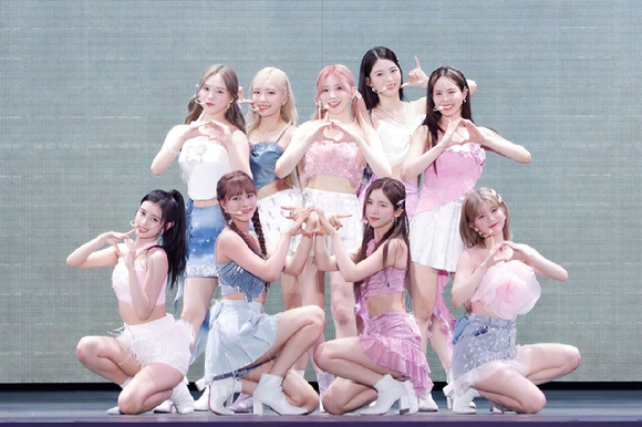 니쥬 조조 마린 스타디움 공연 현장 사진 [사진=JYP엔터테인먼트]