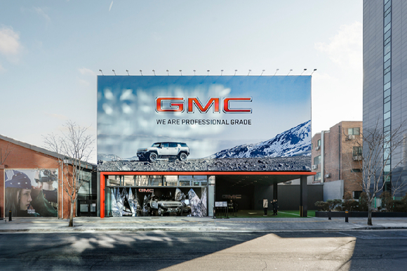 GMC 팝업스토어 전경 [사진=GMC]