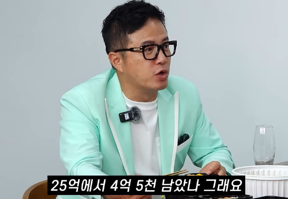  방송인 조영구가 주식 투자로 21억원의 손실을 본 뒤 조울증을 겪었다고 털어놨다. 사진은 조영구. [사진=유튜브 @그리구라 GreeGura]