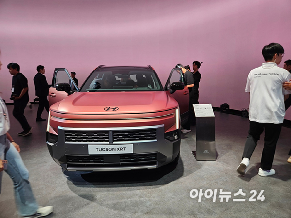 디 올 뉴 투싼 전면부 [사진=설재윤 기자]