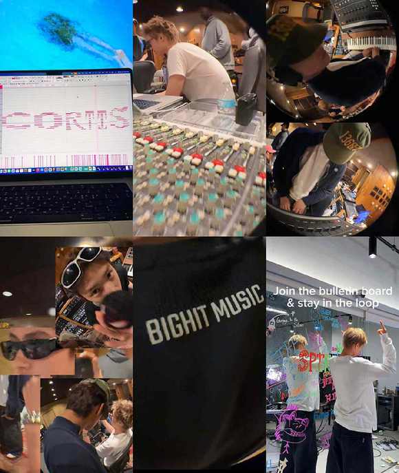 코르티스 숏폼 영상 갈무리 [사진=빅히트뮤직]