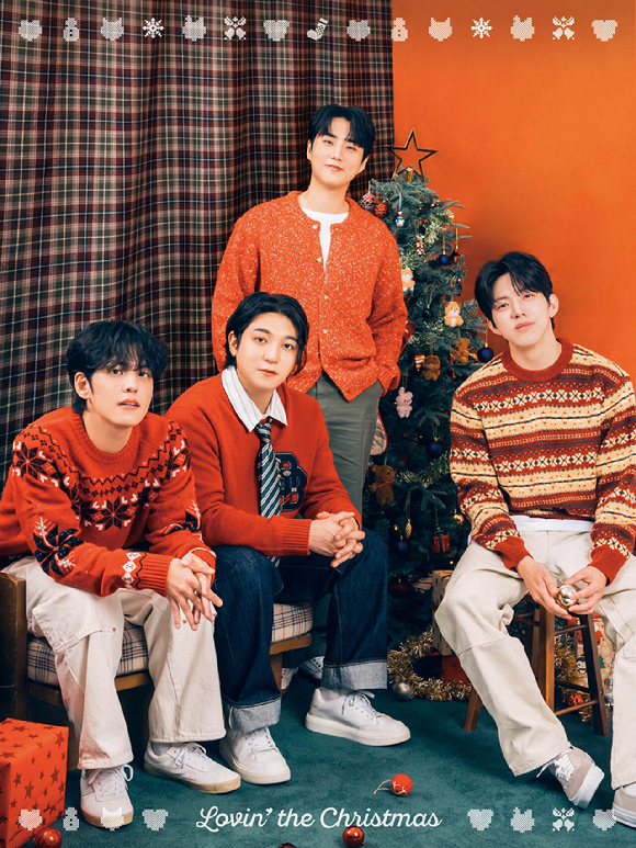 데이식스, 데뷔 첫 시즌송…더 따뜻한 &apos;Lovin&apos; the Christmas&apos;