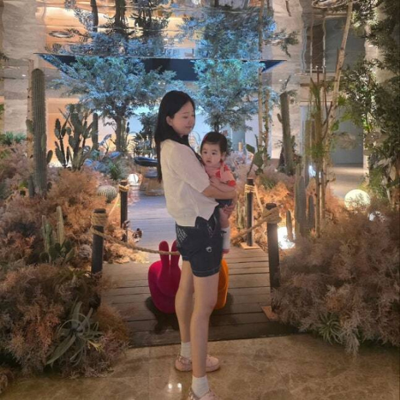 김다예 [사진=박재이 SNS]